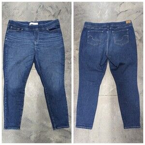 Levi Strauss Plus Size 20 Pull On Skinny Jeans Totally Shaping